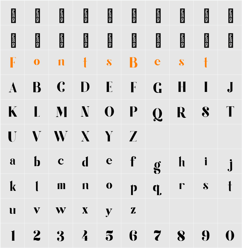 Twenty Character Map