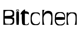 Bitchen Font Image