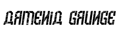 Armenia Grunge Font Image