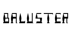 Baluster Font Image