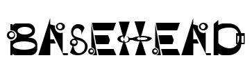 BASEHEAD Font Image