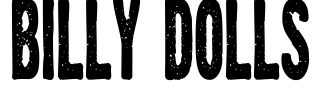 Billy Dolls Font Image