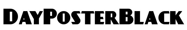 DayPosterBlack Font Image