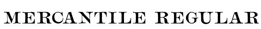Mercantile Regular