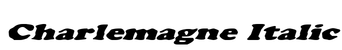 Charlemagne Italic