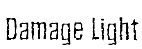 Damage Light Font Image