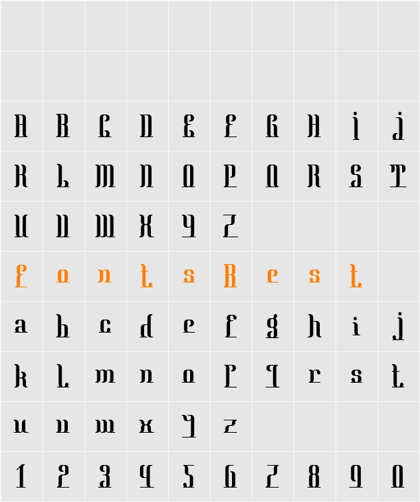 Mata Hari Character Map