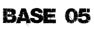 Base 05 Font Image