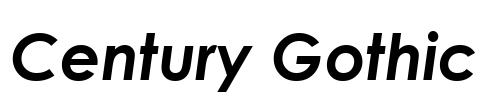 Century Gothic