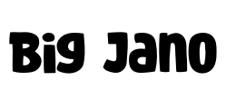 Big Jano Font Image