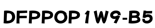 DFPPOP1W9-B5