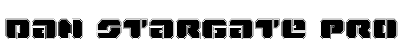 Dan Stargate Pro Font Image