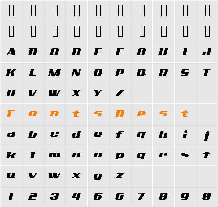 AddCityboy Character Map