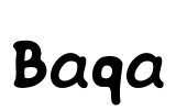 Baqa Font Image