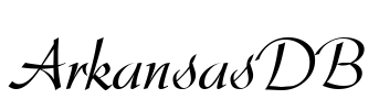 ArkansasDB Font Image