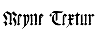 Meyne Textur