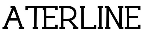 Aterline Font Image