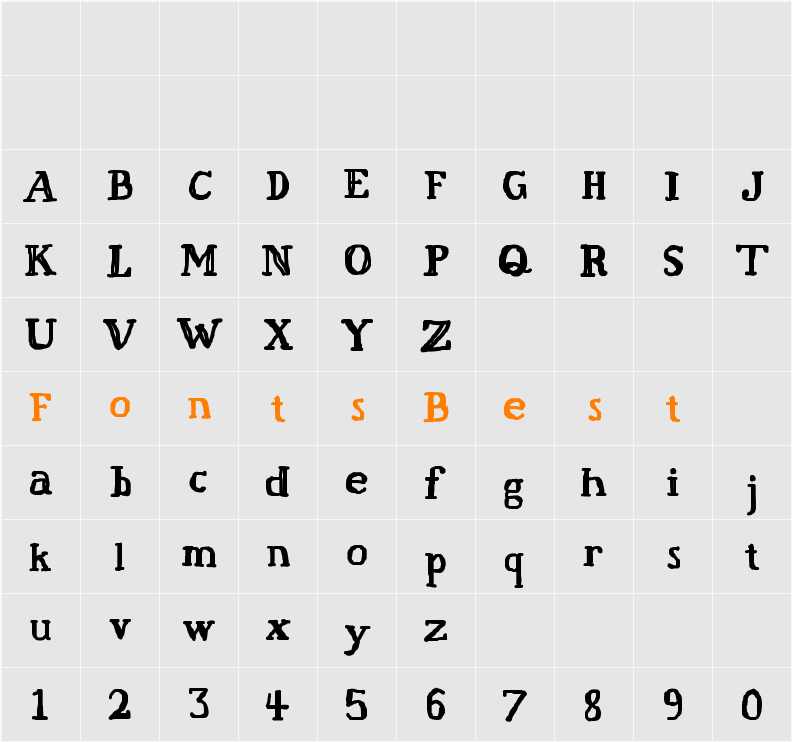 Fat Finger Character Map