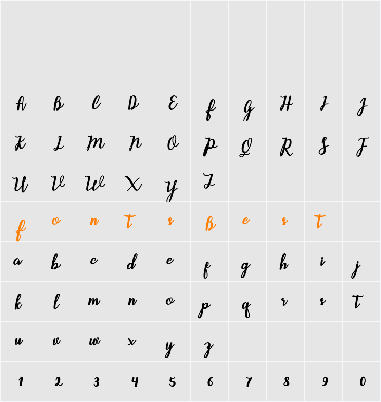 Beach Character Map