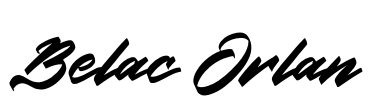 Belac Orlan Font Image