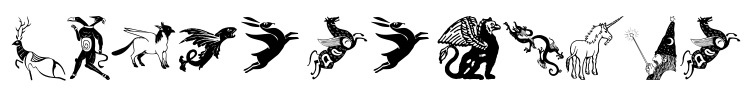 Mythological Font Image