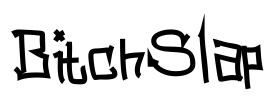 BitchSlap Font Image