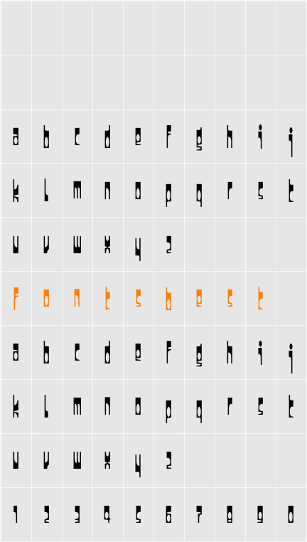 Darkside Character Map