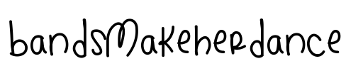 BandsMakeHerDance Font Image