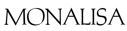 Monalisa Font Image