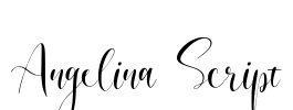 Angelina Script Font Image