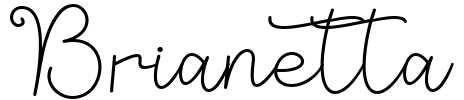 Brianetta Font Image