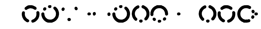 Morseircle code Font Image
