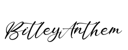 BitleyAnthem Font Image