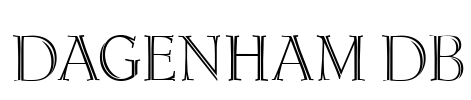 Dagenham DB Font Image