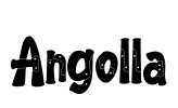 Angolla Font Image