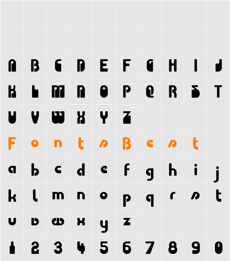 Choda Character Map