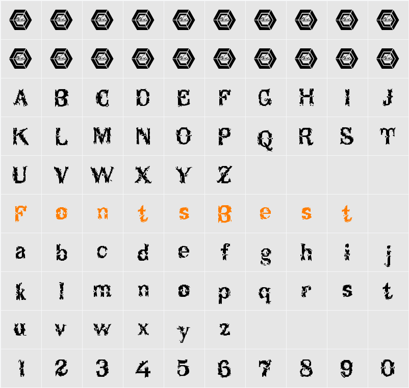 Breakable Character Map