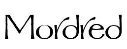 Mordred Font Image