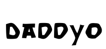 DaddyO Font Image