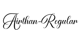 Airthan-Regular Font Image