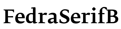 FedraSerifB