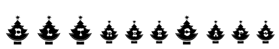 DLTreeCaps Font Image