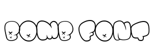 BOMB FONT Font Image