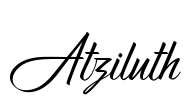 Atziluth Font Image