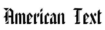 American Text