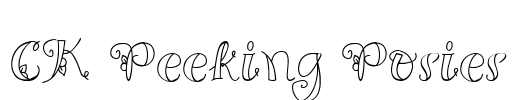 CK Peeking Posies
