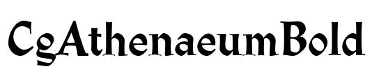 CgAthenaeumBold