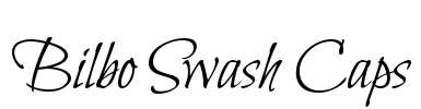 Bilbo Swash Caps Font Image
