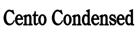 Cento Condensed