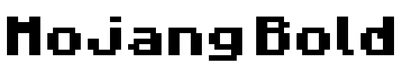 Mojang Bold